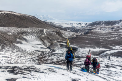 Лыжный поход по Камчатке